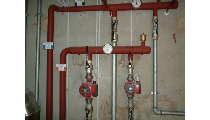 Heating systems manifold made on request